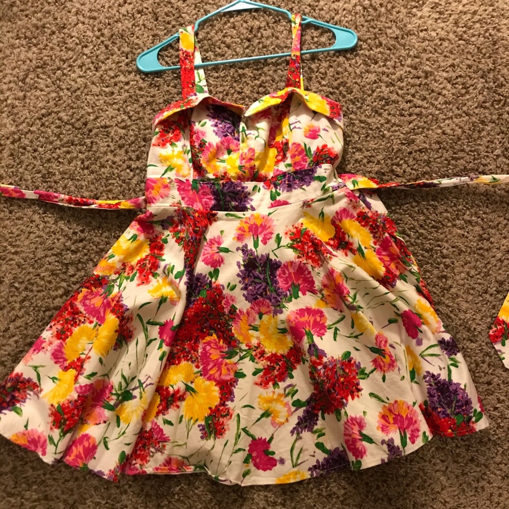 Summer Dress with Back Ties